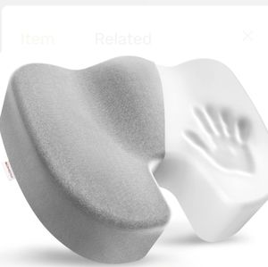 Memory foam seat cushion